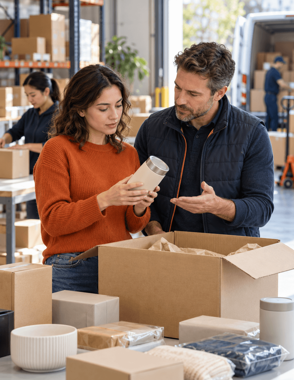 Reviewing product readiness for shipping