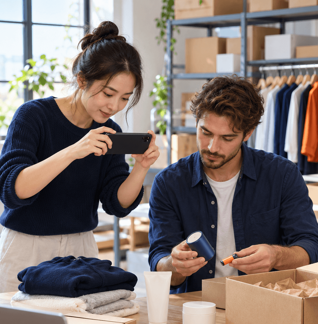 Capturing product details for shipping